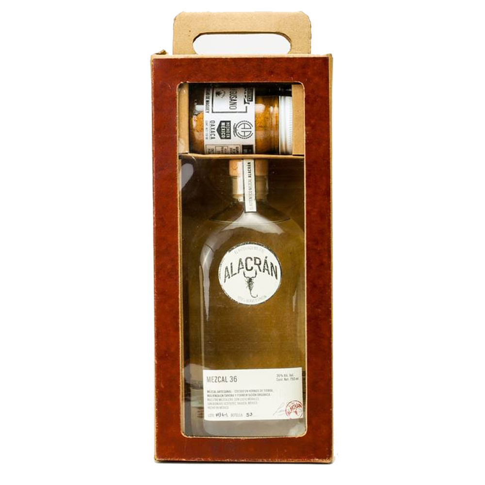 Mezcal Alacran 36 Joven C/Sal 750 ml 26902 Bodegas Alianza