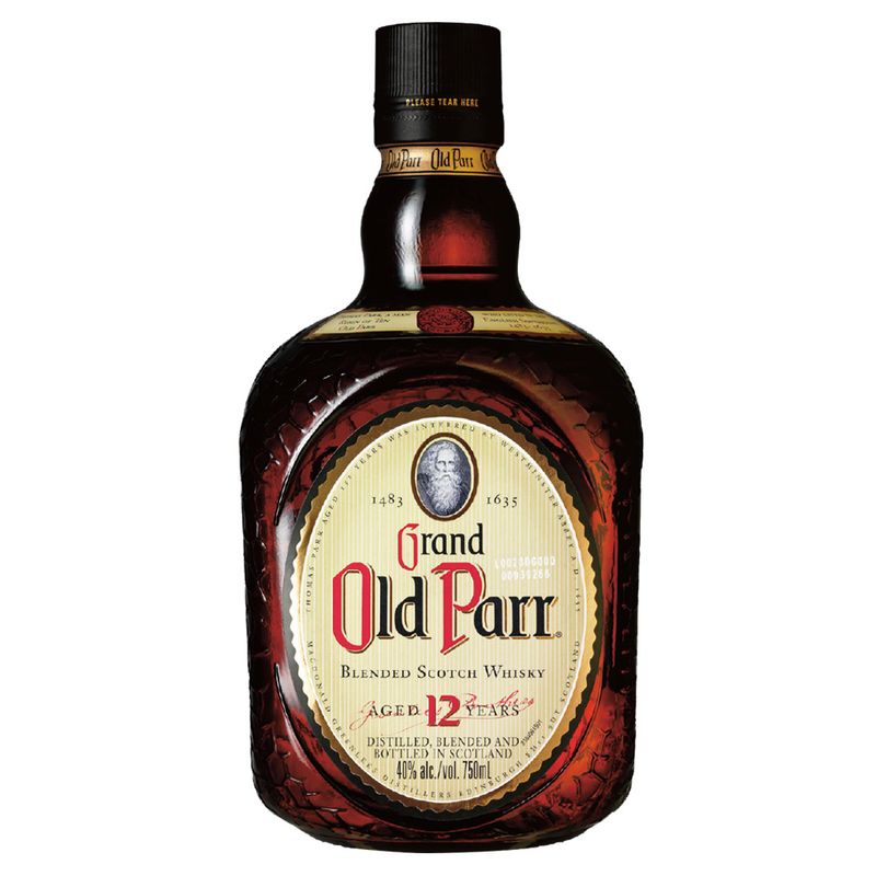 Whisky Old Parr 12 Años 750ml 3347 - Bodegas Alianza