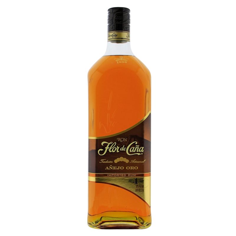 Ron Flor De Caña Oro Añejo 4 Años 1.75L 846 - Bodegas Alianza