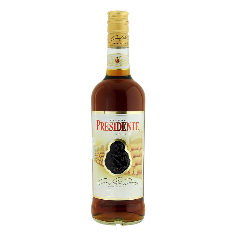 Brandy Presidente Edicion 50A 940ml 10262 Bodegas Alianza