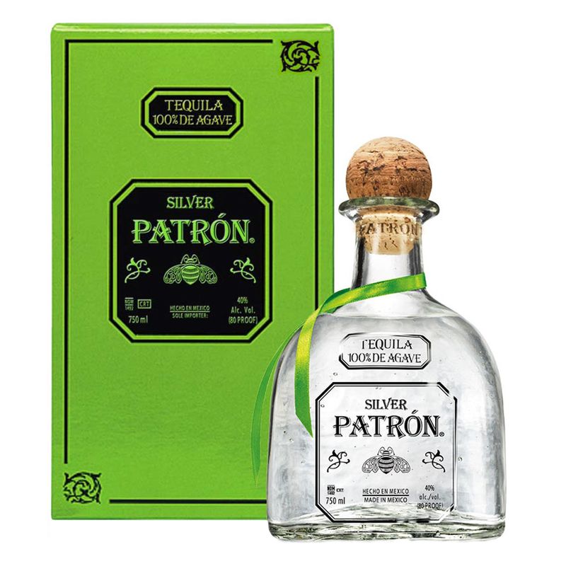 Tequila Patron Silver 750 ml 15876 Bodegas Alianza