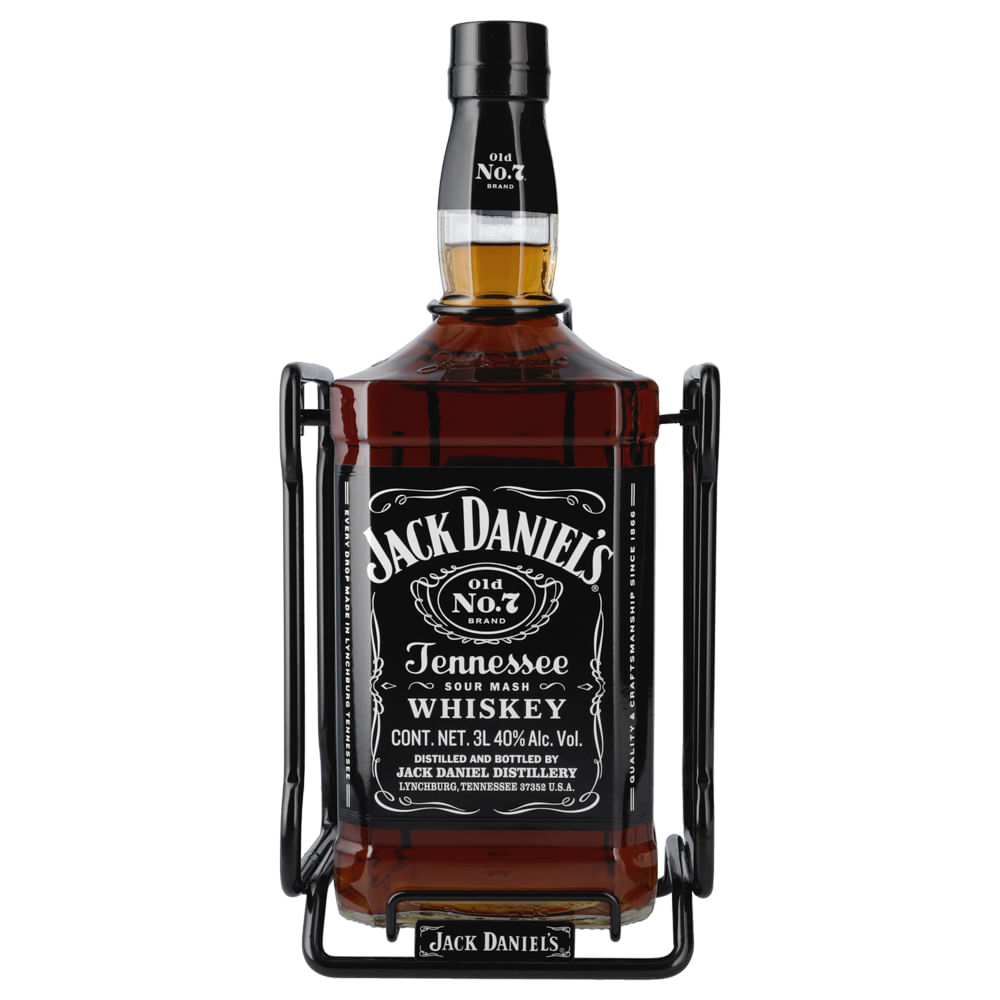 Vasos Shot De Acero Inoxidable Jack Daniel's - Pack De 4, Con Funda De Cuero, Aptos Lavavajillas