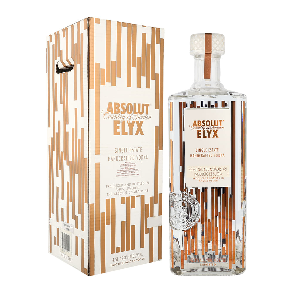 Entre Will E Vodka Pdf Vodka Absolut Elyx 4.5 l 24740 - Bodegas Alianza