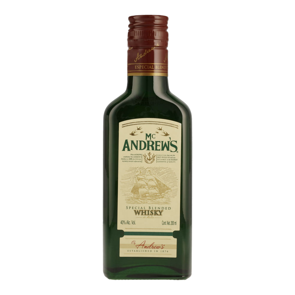 Whisky Mc Andrews 200 ml Bodegas Alianza