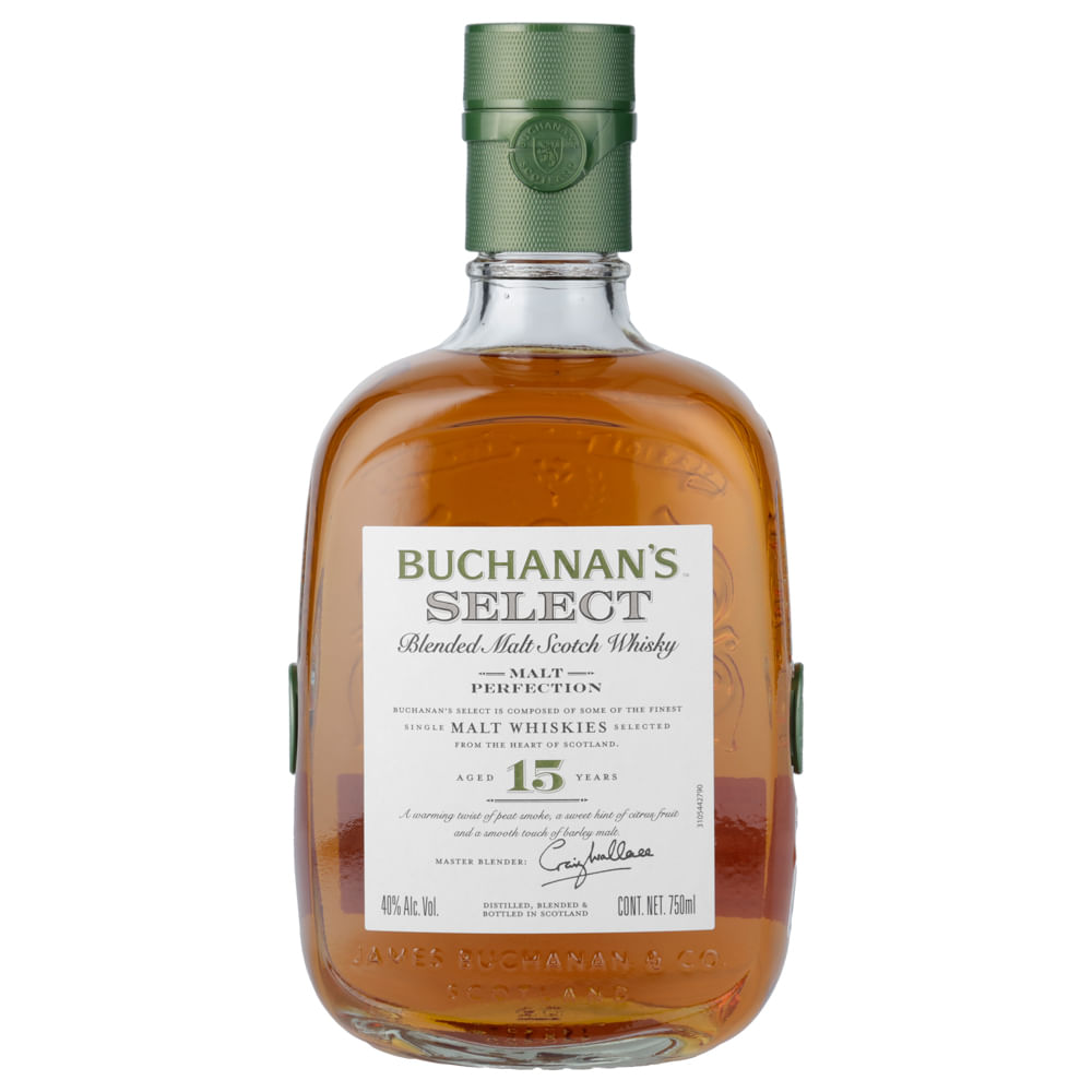 Whisky Buchanans Select 15 Años 750ml 30021 Bodegas Alianza