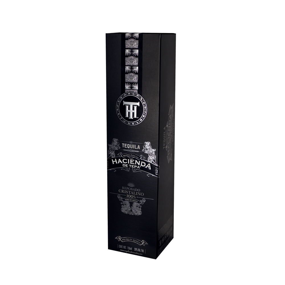 Tequila Hacienda de Tepa Rep 100 Cristalino 750ml Bodegas Alianza