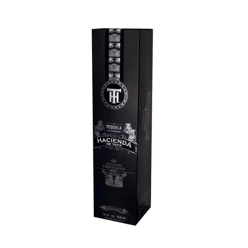 Tequila Hacienda de Tepa Rep 100 Cristalino 750ml Bodegas Alianza
