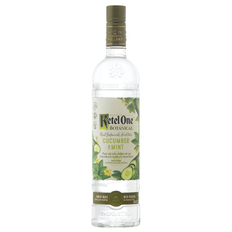 Vodka Ketel One Botanical Cucumber & Mint 750ml Bodegas Alianza