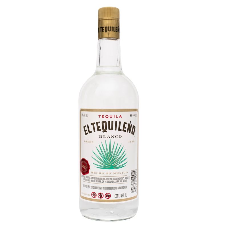 Tequila El Tequileño Blanco 1L - Bodegas Alianza