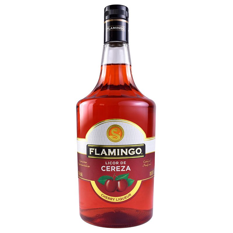 Licor Flamingo De Cereza 1L 5726 - Bodegas Alianza