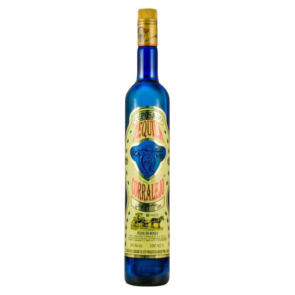 Tequila 100 Años Azul Reposado Agave Azul 1 L - Bodegas Alianza