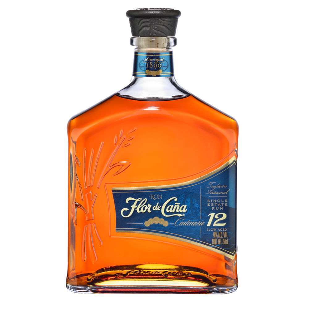 Ron Añejo Flor de Caña Centenario 12 Años 750 ml