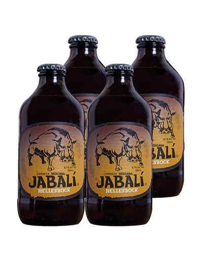 Paquete-de-4--Cerveza-Jabali-Hellesbock-330-ml-Bodegas-Alianza