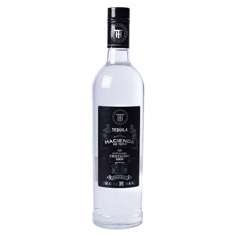 Tequila Hacienda de Tepa Rep 100 Cristalino 750ml Bodegas Alianza
