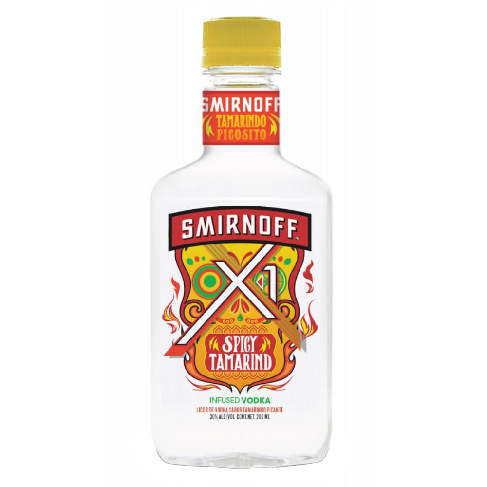 Vodka Smirnoff X 1 Spicy Tamarind Azteca 750 Ml Bodegas Alianza