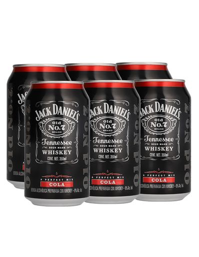 Jack-Daniels-Cola-Lat-350ml--6-Latas--Bodegas-Alianza