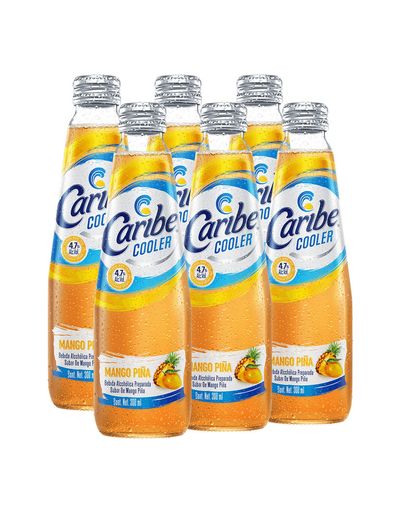 Caribe-Cooler-Mango-Piña--6Pzas--300-ml-Bodegas-Alianza