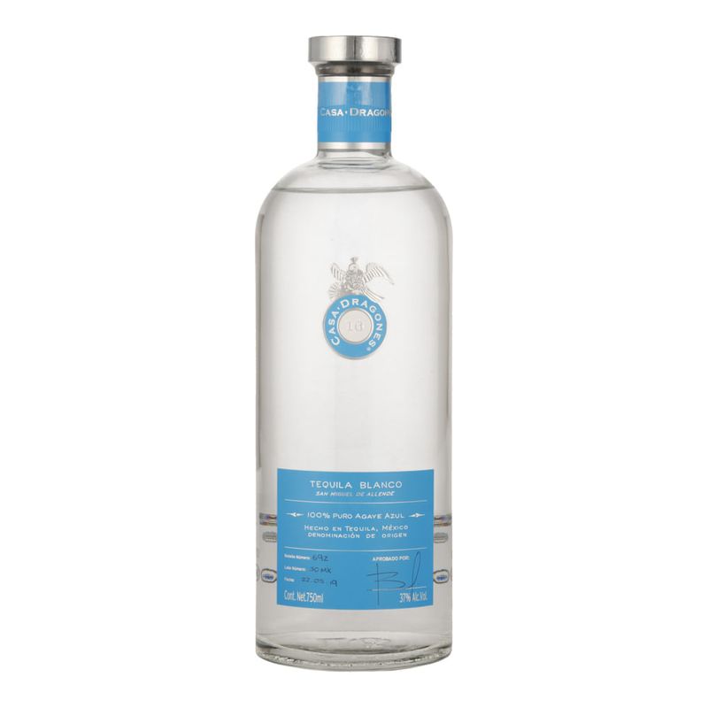 Tequila Casa Dragones Blanco 750ml Bodegas Alianza