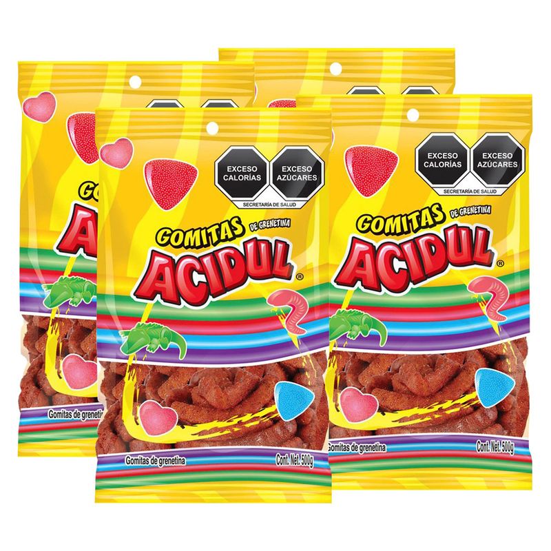 Gomitas Acidul Fruta Enchilada 100 g (4 pz) Bodegas Alianza