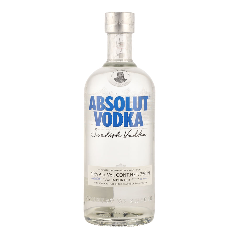 Vodka Absolut Azul 750ml