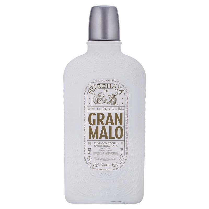 Licor Con Tequila Gran Malo Horchata 750 ml Bodegas Alianza