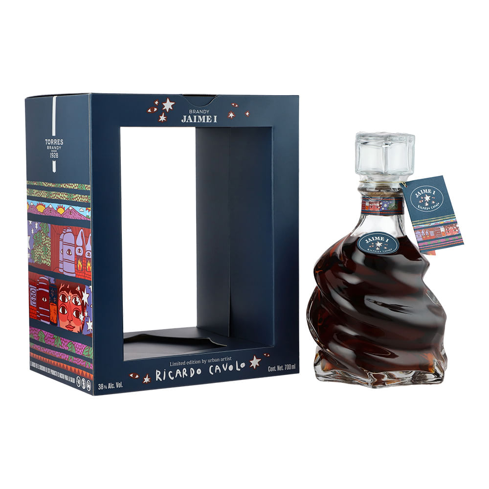 Brandy Jaime I Edición Ricardo Cavolo 700 ml