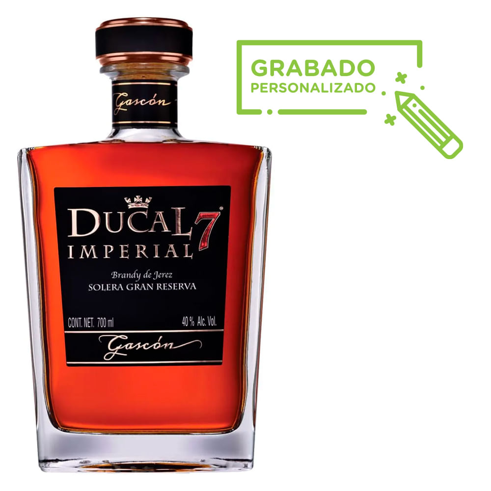 Brandy Ducal 7 Imperial Gran Reserva (Grabado) 700 ml