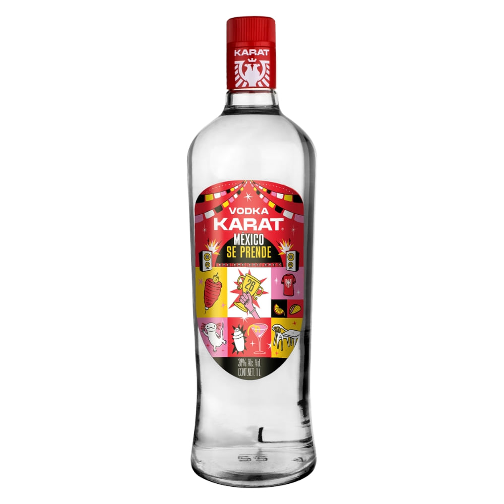 Vodka Karat Edición México 1 L