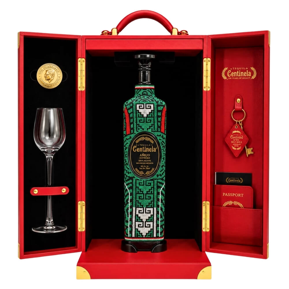 Tequila Centinela Supremo Añejo100% Huichol México 750 ml