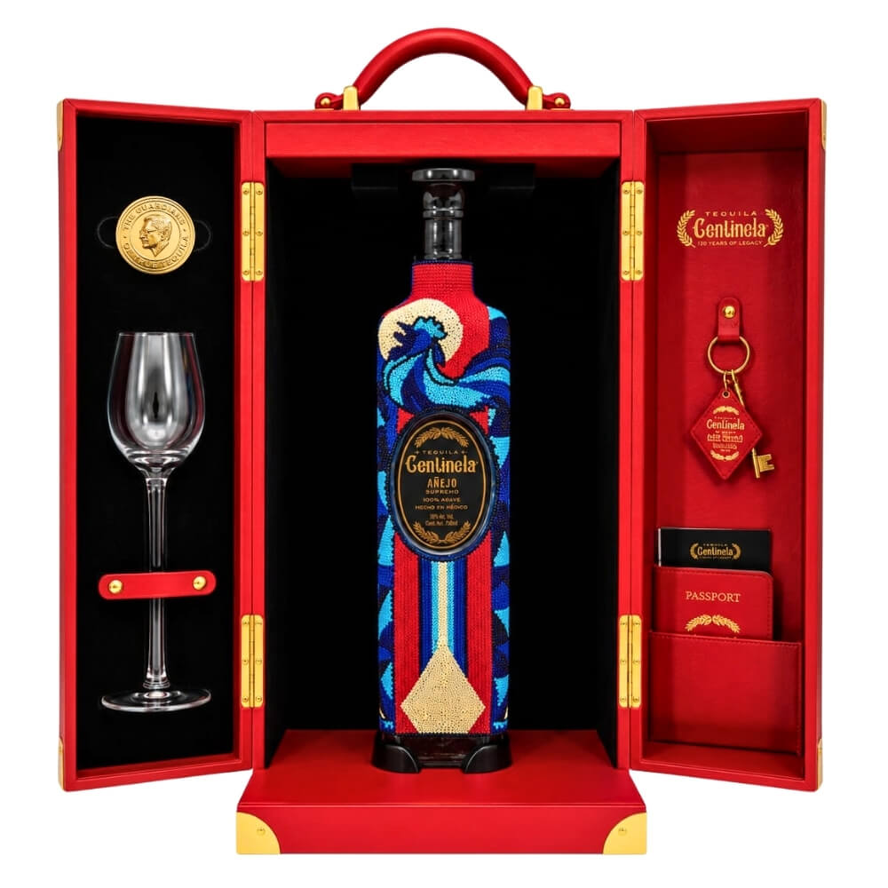 Tequila Centinela Supremo Añejo 100% Huichol Francia 750 ml